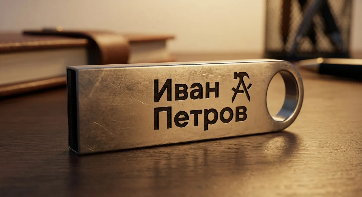 Гравировка на флешках: идеи для подарков и корпоративных заказов