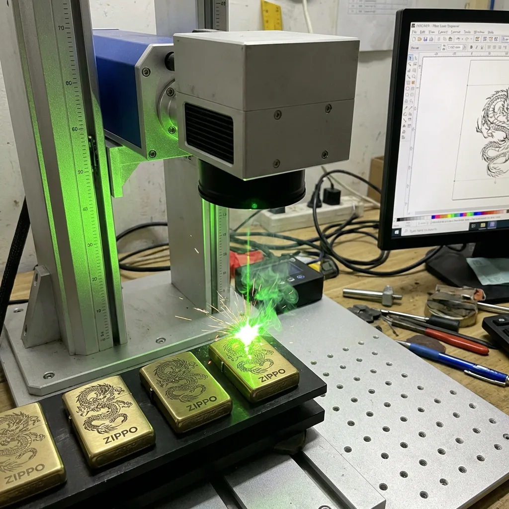 Лазерная гравировка на металле