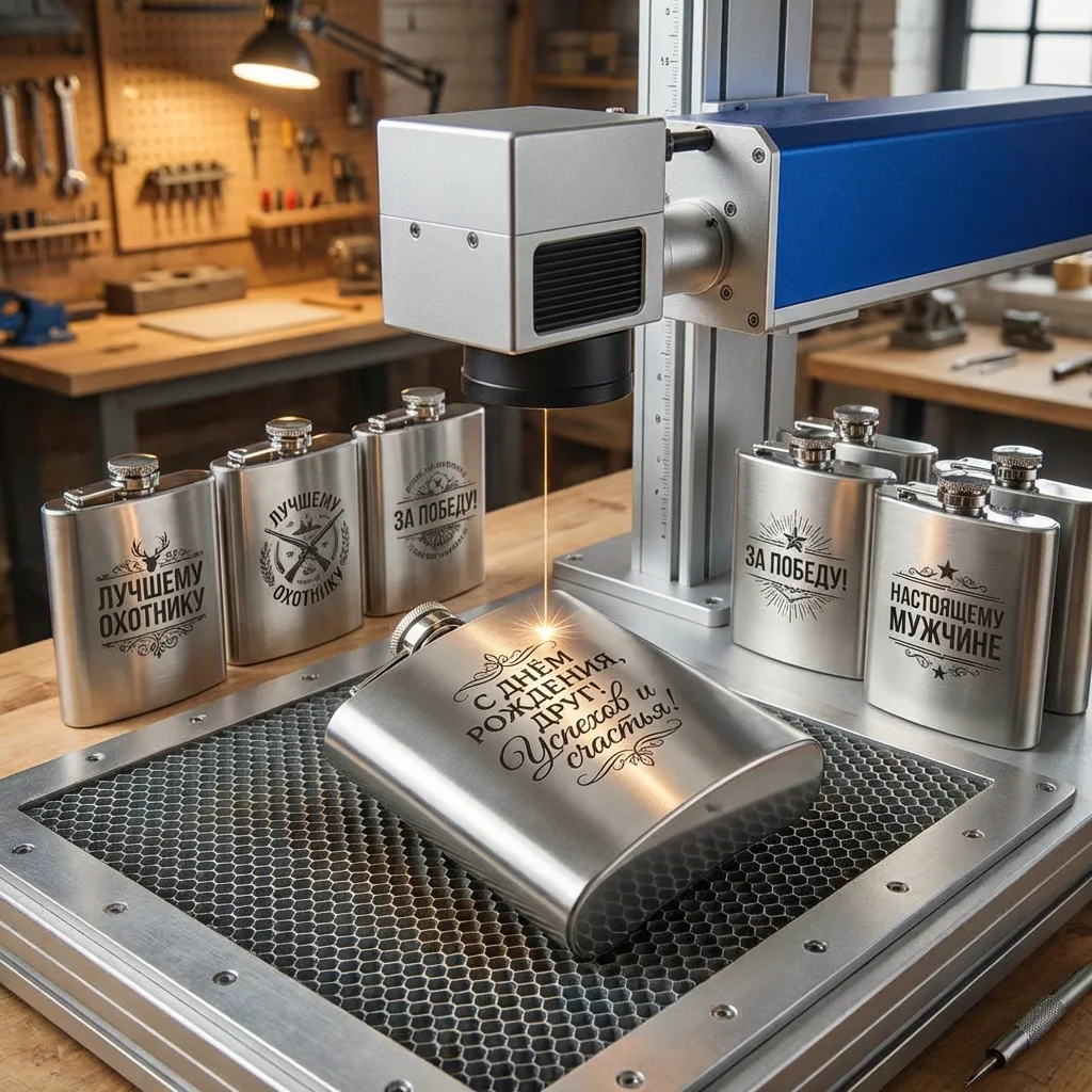 Лазерная гравировка на металле